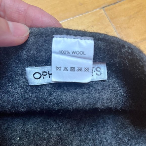 Ophelie Hats Studded Beret 100% Wool - Picture 3 of 4